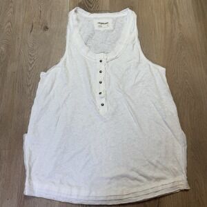 Free People We The Free‎ Love Language Tank Top Medium NWOT Ivory